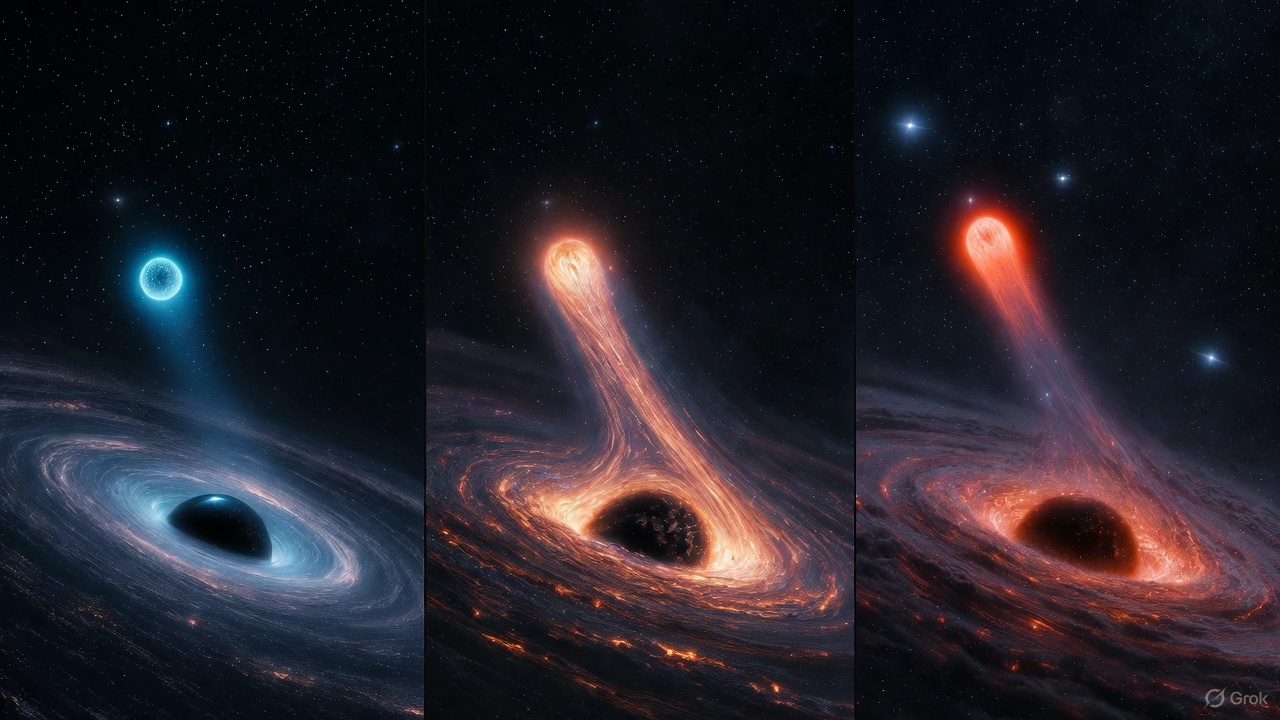 A spiral galaxy with bright core and pink star-forming regions.